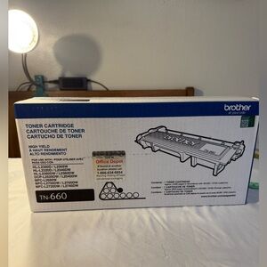 Brother TN-660 Printer Ink Drum. New/factory Sealed, high Yield.